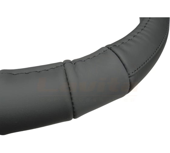 Оплётка на руль LAVITA кожаная, черная LA 26-B302-1-S