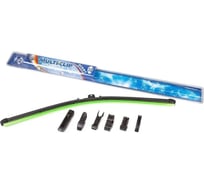 Щетка стеклоочистителя бескаркасная AT 56 см (22") 6 адаптеров, 560 мм AT 1000-056WB-6