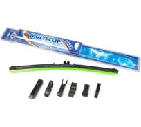 Щетка стеклоочистителя бескаркасная AT 41 см (16"), 6 адаптеров, 410 мм AT 1000-041WB-6