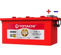 Аккумуляторная батарея TOTACHI NIRO MF 72510 LR 225а/ч, евро, поляр. обратная, LR 3 91925