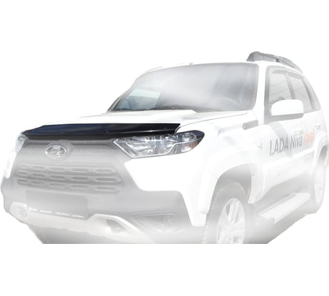 Дефлектор капота темный LADA Niva Travel 2020 SIM NLD.SVAZNIVT2012