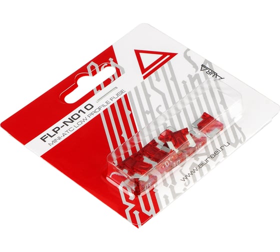 Предохранитель AURA miniATC low profile, 10A (10шт.) FLP-N010