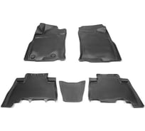 Коврики салонные для Toyota LC-250 Prado (2023) UNIDEC НОР-ПЛАСТ (1,2 ряд) NPA10-C88-490