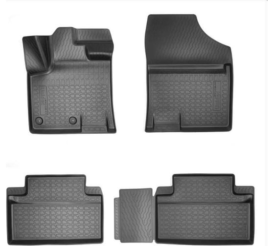 Коврики салонные для JAC SEHOL X8 PLUS 3D (2022) UNIDEC НОР-ПЛАСТ (1,2 ряд) NPA11-C38-410-3 1