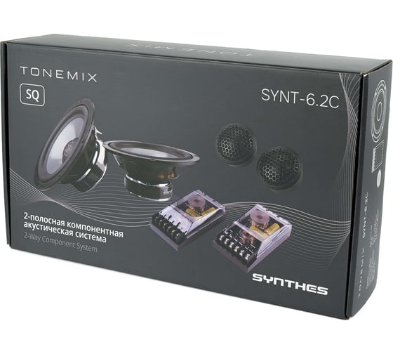 Компонентная акустика TONEMIX серия SYNTHES 16 см, 100/200 Вт SYNT-6.2C