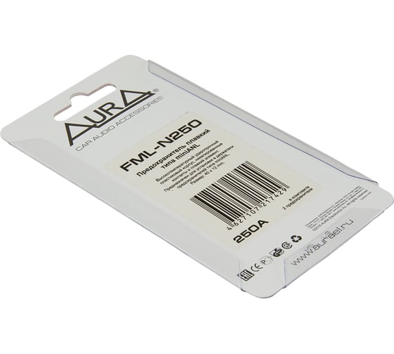 Предохранитель AURA miniANL, 250A (2 шт.), никель FML-N250