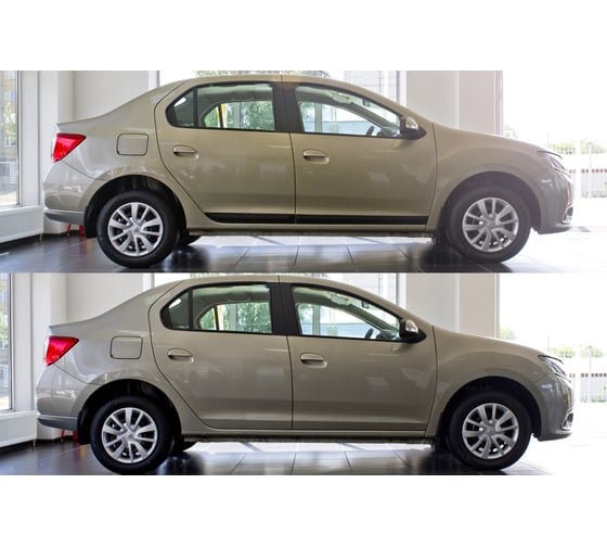 Молдинги на двери Русская Артель для Renault Logan 2014- г.в. MR-075300