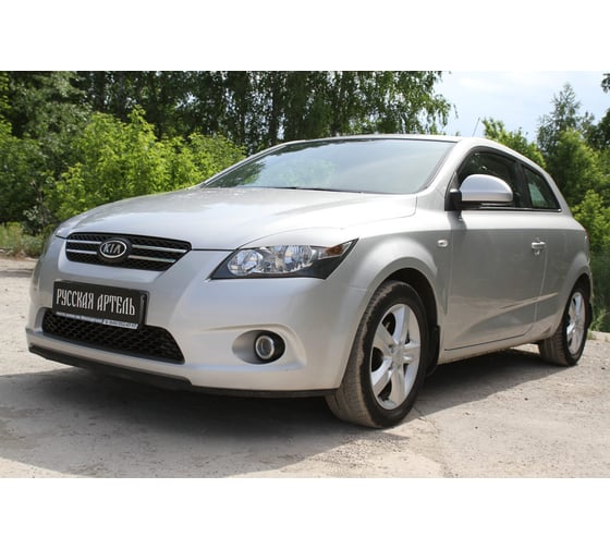 Накладки-реснички на передние фары Русская Артель для KIA Cee'd 2007-2010 г.в. REKCD-011900 1