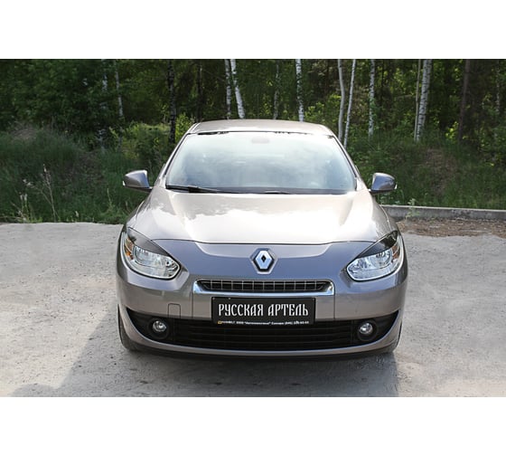Накладки-реснички на передние фары Русская Артель для Renault Fluence 2009-2012 г.в. RERF-015500