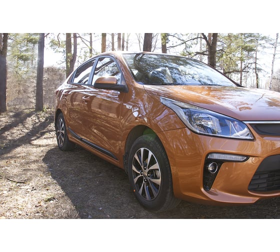 Молдинги на двери Русская Артель для KIA Rio IV 2017- г.в. (вариант 1) MK-078300
