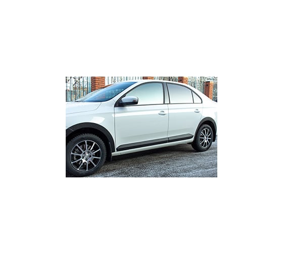 Молдинги на двери Русская Артель для Skoda Rapid (лифтбек) 2020- г.в. M-200202