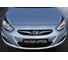 Накладки-реснички на передние фары Русская Артель для Hyundai Solaris седан 2010-2014 г.в. REHS-001500 2