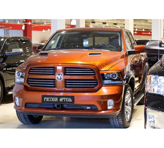 Накладки-реснички на передние фары Русская Артель для Dodge RAM 2009- г.в. REDR-043000 1