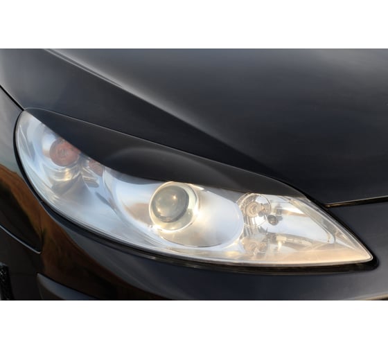 Накладки-реснички на передние фары Русская Артель для Peugeot 407 REP407-015100