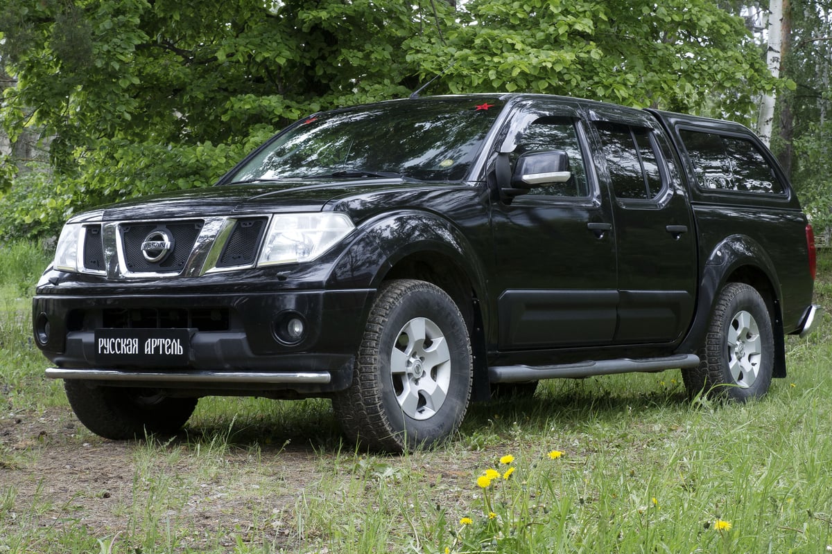 Молдинги на двери Русская Артель широкие, для Nissan Navara 2005-2010 г.в.  MN-076800 - выгодная цена, отзывы, характеристики, фото - купить в Москве и  РФ