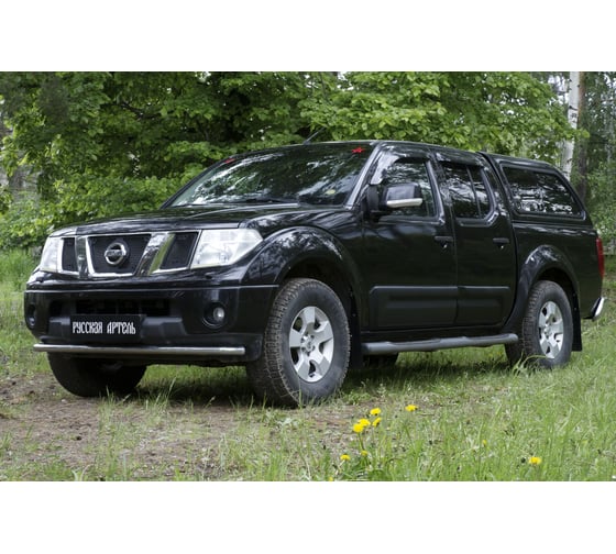 Молдинги на двери Русская Артель широкие, для Nissan Navara 2005-2010 г.в. MN-076800