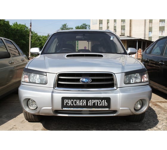 Накладки-реснички на передние фары Русская Артель для Subaru Forester 2002-2005 г.в. RESF-014900
