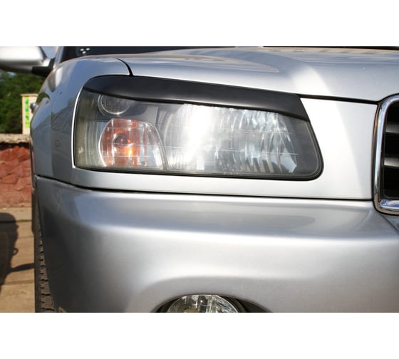 Накладки-реснички на передние фары Русская Артель для Subaru Forester 2002-2005 г.в. RESF-014900