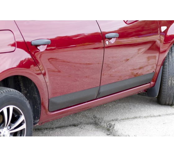 Молдинги на двери Русская Артель для широкие Renault Sandero 2009-2013 г.в. MR-075202