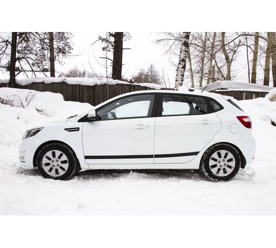 Молдинги на двери Русская Артель для (вариант 2) KIA Rio III 2015- г.в., рестайлинг MK-075500