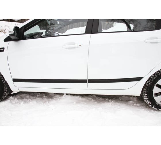 Молдинги на двери Русская Артель для (вариант 2) KIA Rio III 2015- г.в., рестайлинг MK-075500