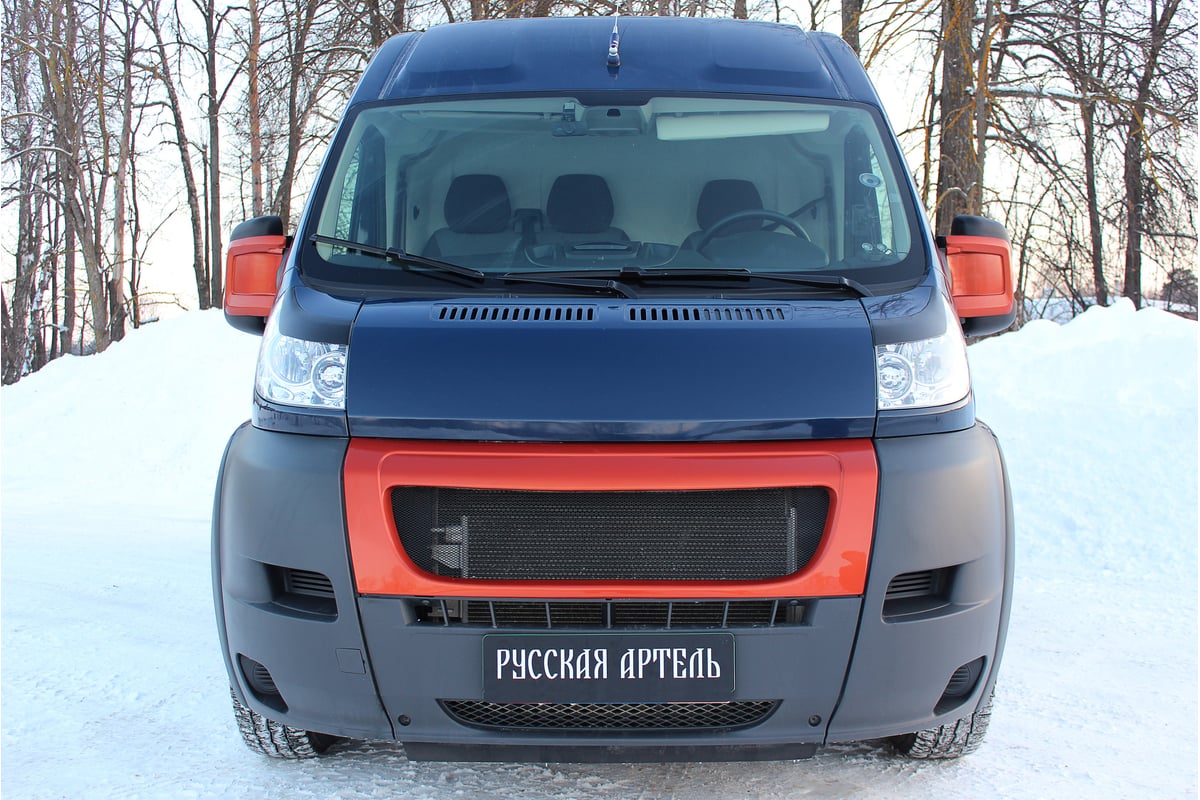 Накладки-реснички на передние фары Русская Артель для Citroen Jumper L1H1  2006-2013 г.в. REFD-021800 - выгодная цена, отзывы, характеристики, фото -  купить в Москве и РФ