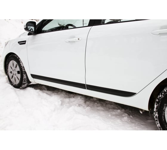 Молдинги на двери Русская Артель для (вариант 1) KIA Rio III 2011-2015-2015- г.в., рестайлинг MK-075402