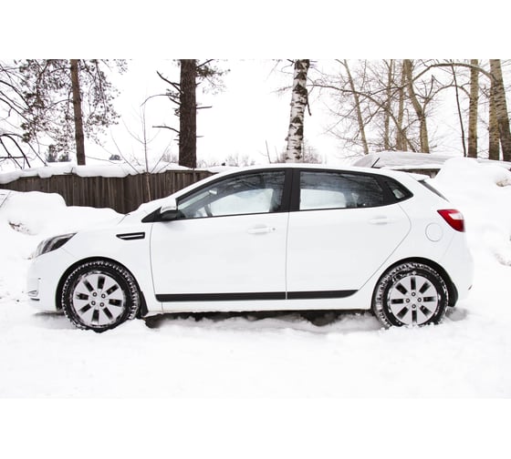 Молдинги на двери Русская Артель для (вариант 1) KIA Rio III 2011-2015-2015- г.в., рестайлинг MK-075402