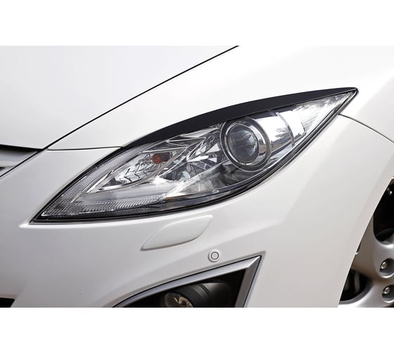 Накладки-реснички на передние фары Русская Артель для Mazda 6 2007-2012 г.в. REM6-006000 1