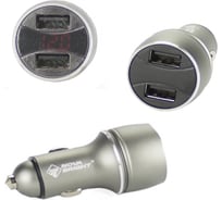 Зарядное устройство Nova Bright 2 USB-порта, 2100 мА, цифровой LED вольтметр, 12/24 В 46898