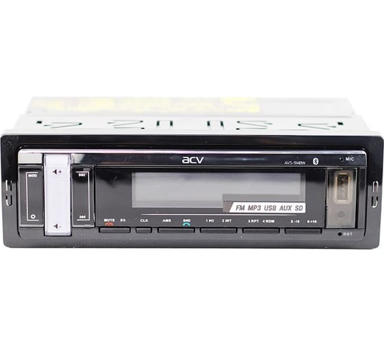 Магнитола ACV 1din/белая/Bluetooth/USB/AUX/SD/FM/4х50 ACV AVS-914BW
