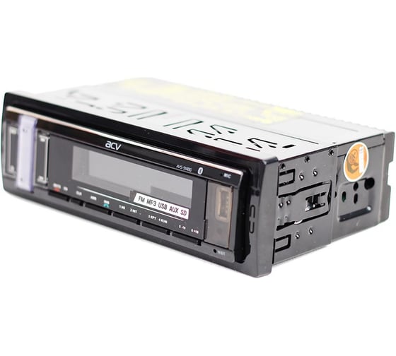 Магнитола ACV 1din/зеленая/Bluetooth/USB/AUX/SD/FM/4х50 ACV AVS-914BG