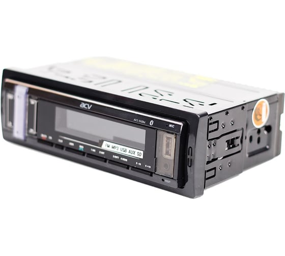 Магнитола ACV 1din/мультицвет/Bluetooth/USB/AUX/SD/FM/4х50 ACV AVS-914BM