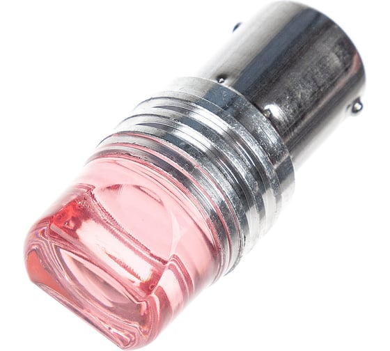 Автолампа SKYWAY диод S25 (P21W) 12V 9 SMD диода 1-конт BA15s FLASH Красная компл.2 шт S08201570