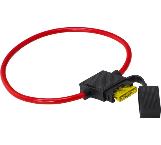 Держатель предохранителя AURA ATC, 20A, кабель 4,0mm2, 20cm. FHT-1600 1