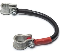 Перемычка аккумуляторной батареи CARGEN с клеммами +/-, 300 мм, сечением 25 кв.мм AX62225