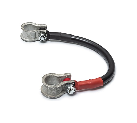 Перемычка аккумуляторной батареи CARGEN с клеммами +/-, 300 мм, сечением 25 кв.мм AX62225 1