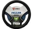 Оплётка на руль PSV FELLER черный, отстрочка серая, M 129840 1