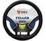 Оплётка на руль PSV FELLER черный, отстрочка красная, M 131740 1