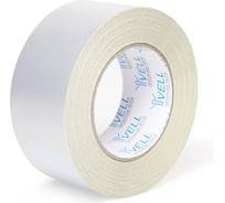 Светоотражающая лента Vell белая, 50 мм х 49,5 м 1376463