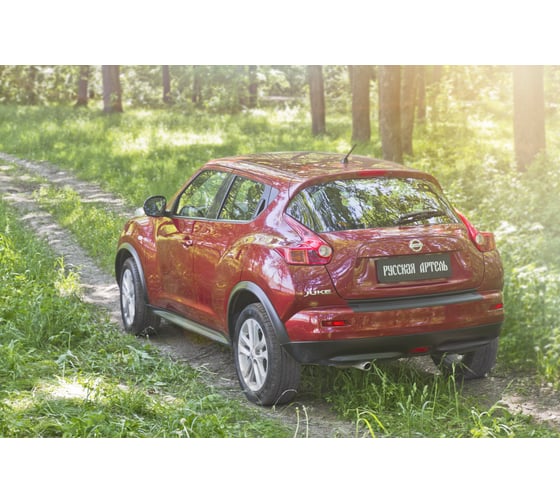 Накладка на задний бампер Русская Артель для Nissan Juke 2010- г.в. (2 мм) NNJ-008902