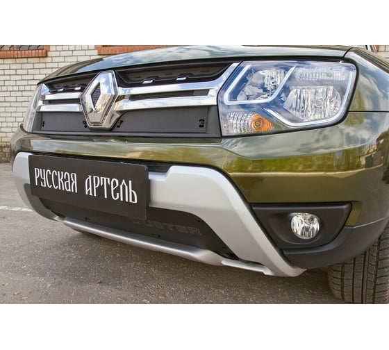 Зимняя заглушка решетки радиатора Русская Артель для Renault Duster 2015- ZRR-131302