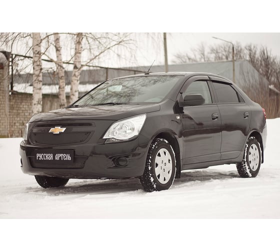 Зимняя заглушка решетки радиатора Русская Артель для Chevrolet Cobalt (седан) 2013- ZRC-131002