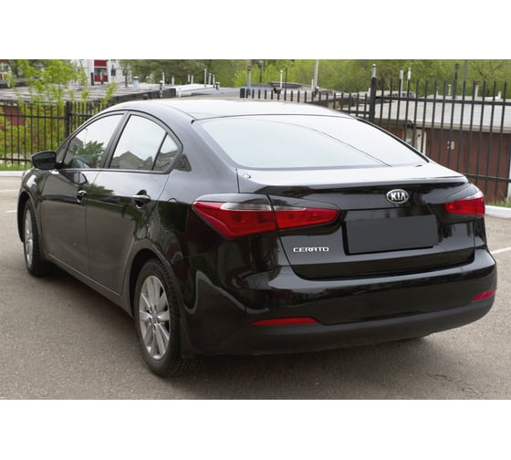 Накладки-реснички на задние фонари Русская Артель для KIA Cerato (седан) 2013-2016 г.в. REK-100900