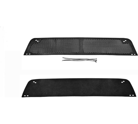 Защитная сетка переднего бампера Русская Артель для Mitsubishi L200 2007-2010 SRM-136202 1