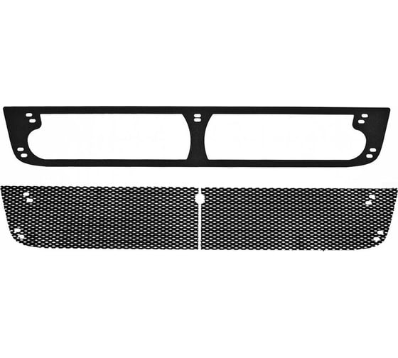 Защитная сетка переднего бампера Русская Артель для Toyota Hilux 2013- SBTH-044502