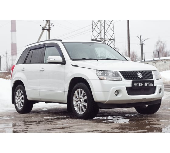 Защитная сетка переднего бампера Русская Артель для Suzuki Grand Vitara 2008-2012 SRS-134002