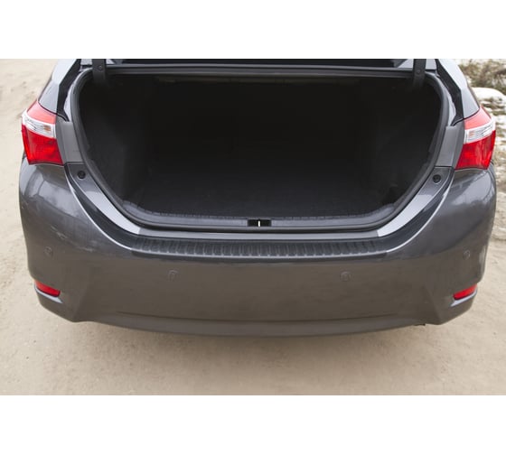 Накладка на задний бампер Русская Артель для Toyota Corolla (седан) 2012-2015 г.в. NT-155202