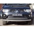 Защитная сетка переднего бампера Русская Артель для Mitsubishi L200 2007-2010 SBML-048502 4