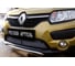 Защитная сетка решетки переднего бампера Русская Артель для Renault Sandero Stepway 2014- SRR-134502 5